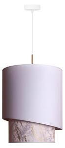 Duolla - Lampadario a sospensione con filo PARIGI 1xE27/15W/230V diametro 40 cm bianco/beige