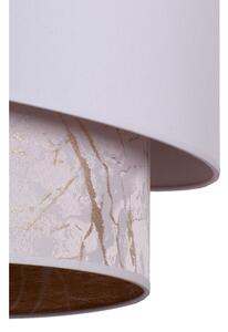 Duolla - Lampadario a sospensione con filo PARIGI 1xE27/15W/230V diametro 40 cm bianco/beige