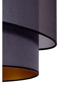 Duolla - Lampadario a sospensione con filo PARIGI 1xE27/15W/230V diametro 40 cm nero/oro
