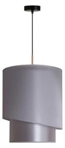 Duolla - Lampadario a sospensione con filo PARIGI 1xE27/15W/230V diametro 40 cm argento/oro