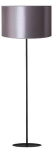 Duolla - Lampada con piedistallo CANNES 1xE27/15W/230V diametro 45 cm argento/nero