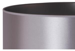 Duolla - Lampada da tavolo CANNES 1xE14/15W/230V diametro 20 cm argento/nero