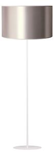 Duolla - Lampada con piedistallo CANNES 1xE27/15W/230V diametro 45 cm argento/rame/bianco