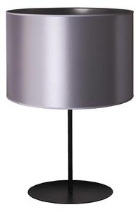 Duolla - Lampada da tavolo CANNES 1xE14/15W/230V diametro 20 cm argento/nero