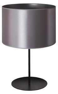 Duolla - Lampada da tavolo CANNES 1xE14/15W/230V diametro 20 cm argento/nero
