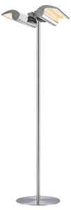 Stufa Infrarossi da Terra Palpebra Doppia 4000 Riscaldatore Riflettente Da Terra Su Piantana 60x60xh 218 cm - peso 21,5 kg 4000 W Timer 1 a 13 ore con telecomando