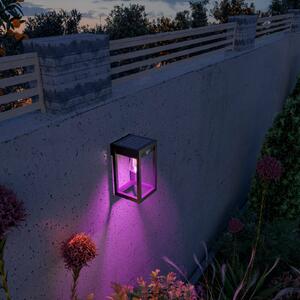 Calex Smart Outdoor Solar Lantern, sensore, RGBW