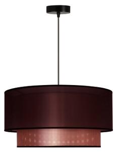 Duolla - Lampadario a sospensione con filo COPPER SHINY 1xE27/15W/230V diametro 45 cm marrone/rame