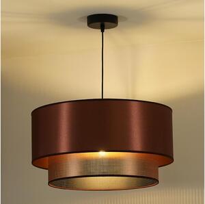 Duolla - Lampadario a sospensione con filo COPPER SHINY 1xE27/15W/230V diametro 45 cm rame