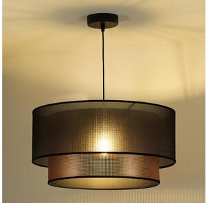 Duolla - Lampadario a sospensione con filo COPPER SHINY 1xE27/15W/230V diametro 45 cm marrone/rame