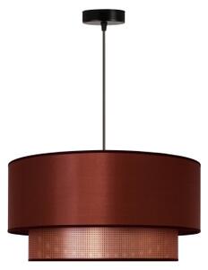 Duolla - Lampadario a sospensione con filo COPPER SHINY 1xE27/15W/230V diametro 45 cm rame