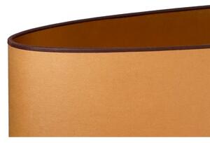 Duolla - Lampada da tavolo OVAL VEGAN 1xE27/15W/230V diametro 30 cm marrone