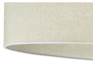 Duolla - Lampadario a plafone OVAL 2xE27/15W/230V grigio