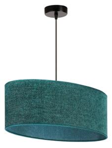 Duolla - Lampadario a sospensione con filo OVAL 1xE27/15W/230V verde