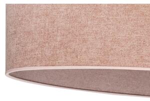 Duolla - Lampadario a sospensione con filo OVAL 2xE27/15W/230V rosa