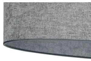 Duolla - Lampadario a plafone OVAL 1xE27/15W/230V grigio