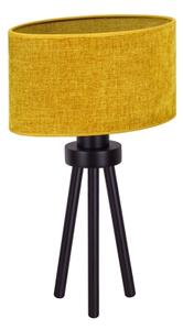 Duolla - Lampada da tavolo OVAL 1xE27/15W/230V diametro 30 cm marrone