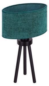 Duolla - Lampada da tavolo OVAL 1xE27/15W/230V diametro 30 cm verde