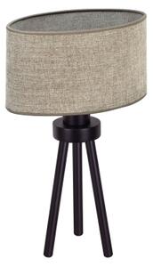 Duolla - Lampada da tavolo OVAL 1xE27/15W/230V diametro 30 cm marrone