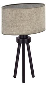 Duolla - Lampada da tavolo OVAL 1xE27/15W/230V diametro 30 cm marrone