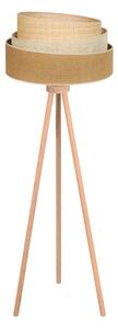 Duolla - Lampada con piedistallo YUTE TRIO 1xE27/15W/230V diametro 45 cm marrone/grigio/beige