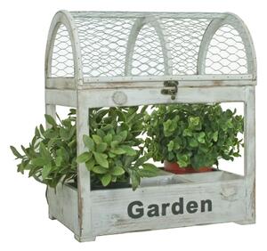 Supporto per fiori in legno (altezza totale 39 cm) – Garden Pleasure