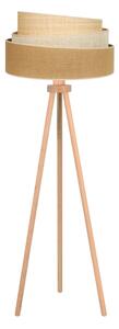Duolla - Lampada con piedistallo YUTE TRIO 1xE27/15W/230V diametro 45 cm marrone/grigio/beige