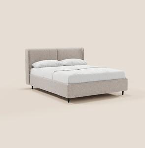 VALKIRIA letto di design con vano contenitore e testiera avvolgente -