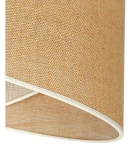 Duolla - Lampadario a sospensione con filo YUTE CELLO 1xE27/15W/230V diametro 45 cm marrone/grigio