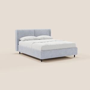VALKIRIA letto di design con vano contenitore e testiera avvolgente -