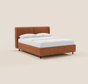 VALKIRIA letto di design con vano contenitore e testiera avvolgente -