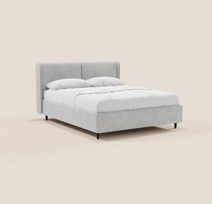 VALKIRIA letto di design con vano contenitore e testiera avvolgente -