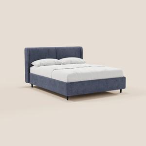 VALKIRIA letto di design con vano contenitore e testiera avvolgente -