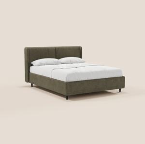 VALKIRIA letto di design con vano contenitore e testiera avvolgente -