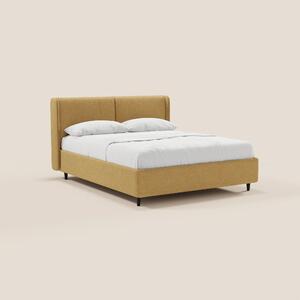 VALKIRIA letto di design con vano contenitore e testiera avvolgente -