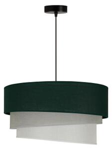 Duolla - Lampadario a sospensione con filo TRIO 1xE27/15W/230V diametro 45 cm verde/grigio/bianco