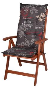 Cuscino per sedia sdraio da giardino grigio scuro 50x120 cm Bristol - Sun Garden