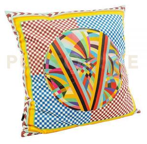 Fodera cuscino 50x50 disegno rainbow