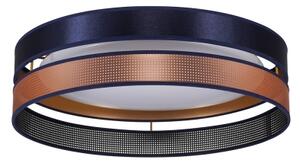 Duolla-Plafoniera LED ROLLER DUO SHINY LED/24W/230V diametro 45 cm blu/rame