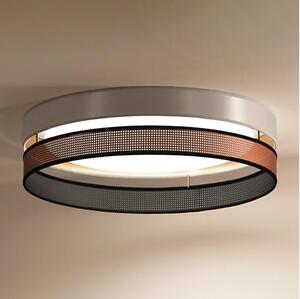 Duolla- Plafoniera LED ROLLER DUO SHINY LED/24W/230V diametro 45 cm bianco/rame