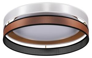 Duolla- Plafoniera LED ROLLER DUO SHINY LED/24W/230V diametro 45 cm bianco/rame