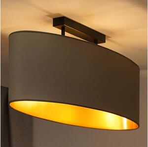 Duolla - Lampadario a plafone OVAL VEGAN 2xE27/15W/230V beige