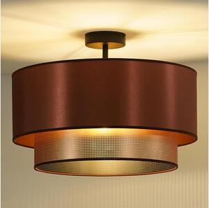 Duolla - Lampadario a plafone COPPER SHINY 1xE27/15W/230V diametro 45 cm rame