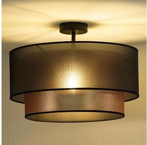 Duolla - Lampadario a plafone COPPER SHINY 1xE27/15W/230V diametro 45 cm marrone/rame