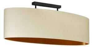 Duolla - Lampadario a plafone OVAL VEGAN 2xE27/15W/230V color crema