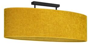 Duolla - Lampadario a plafone OVAL 2xE27/15W/230V marrone