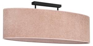 Duolla - Lampadario a plafone OVAL 2xE27/15W/230V rosa