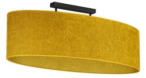Duolla - Lampadario a plafone OVAL 2xE27/15W/230V marrone