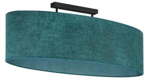 Duolla - Lampadario a plafone OVAL 2xE27/15W/230V verde