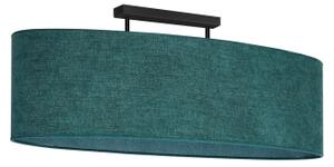 Duolla - Lampadario a plafone OVAL 2xE27/15W/230V verde